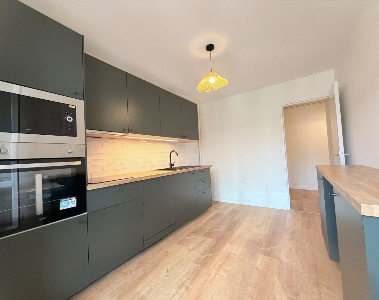 Cuisine après travaux — chantier Corrèze