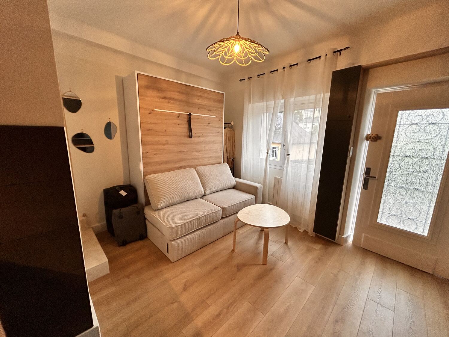 Studio après travaux — chantier Corrèze